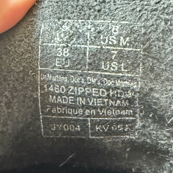 Dr. Martens Limited Edition 1460 HDW Zip sz 7 - Picture 7 of 7
